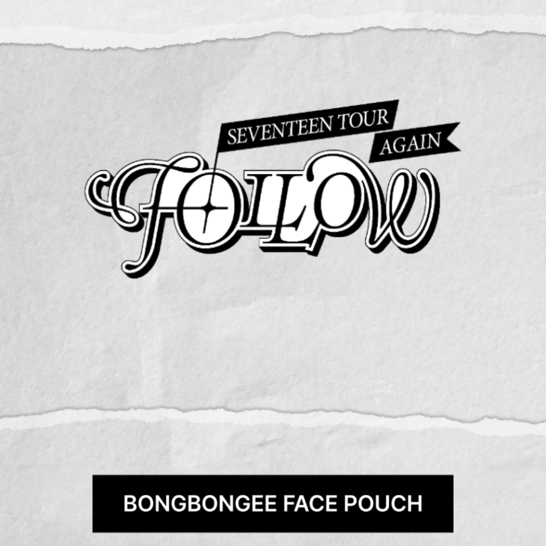SEVENTEEN Follow Again: Incheon - BONGBONGEE Face Pouch