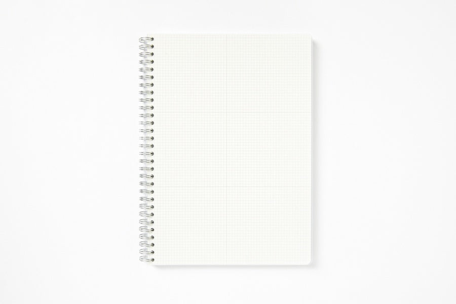NOTE PP COVER SPRING SIMPLE 6 SPLIT GRID B5