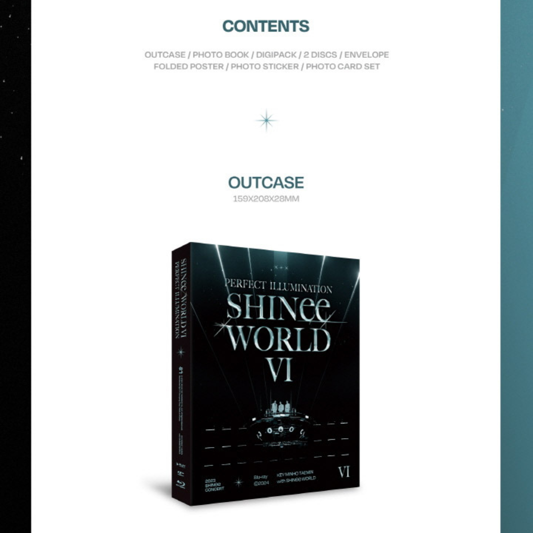 [Pre-Order] SHINEE World VI 'Perfect Illumination' in SEOUL (Blu-Ray)