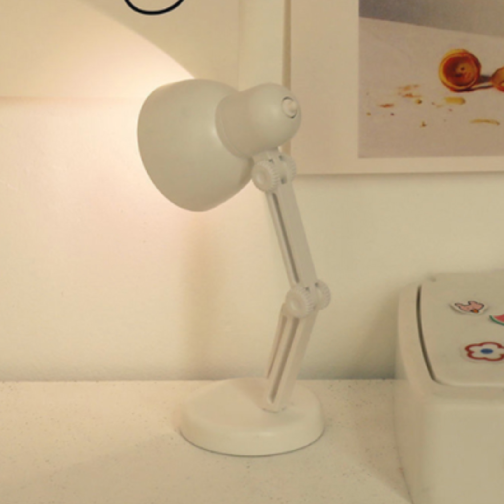 Mini Table Lamp - White