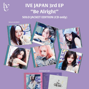 IVE 3rd Japan EP Album "Be Alright" [Member Edition]