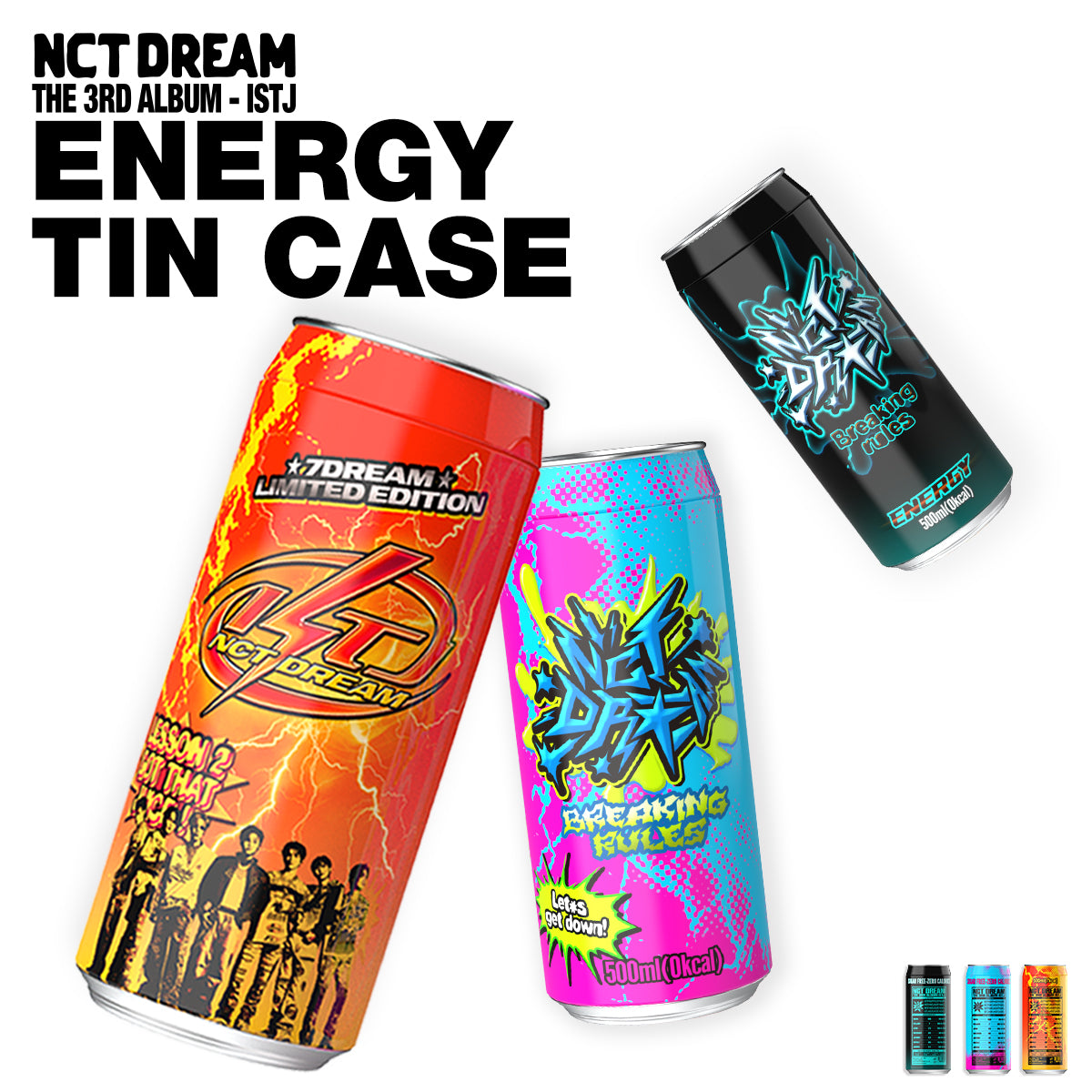 NCT DREAM Energy Tin Case: ISTJ
