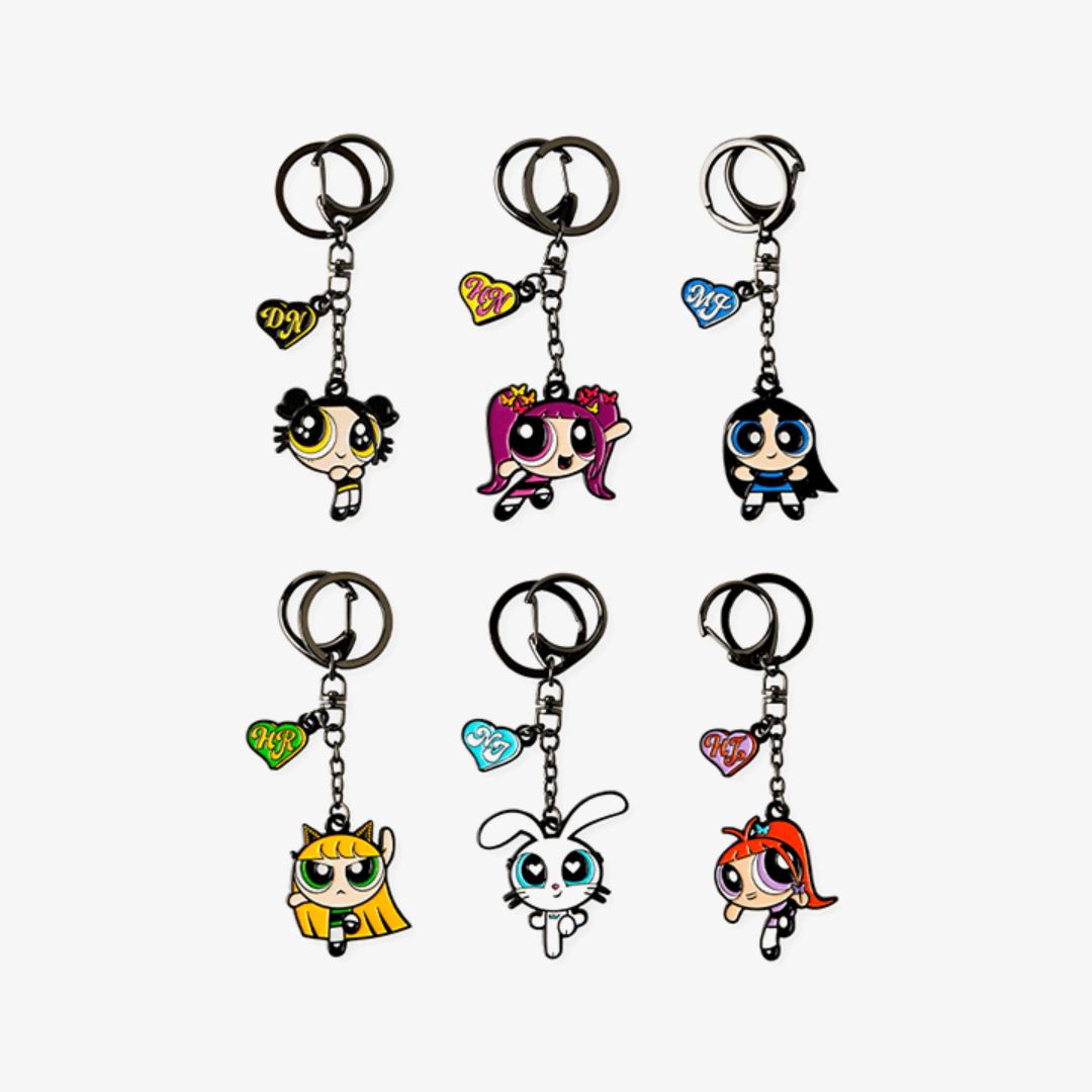 NewJeans The Powerpuff Girls X NJ Metal Keyring