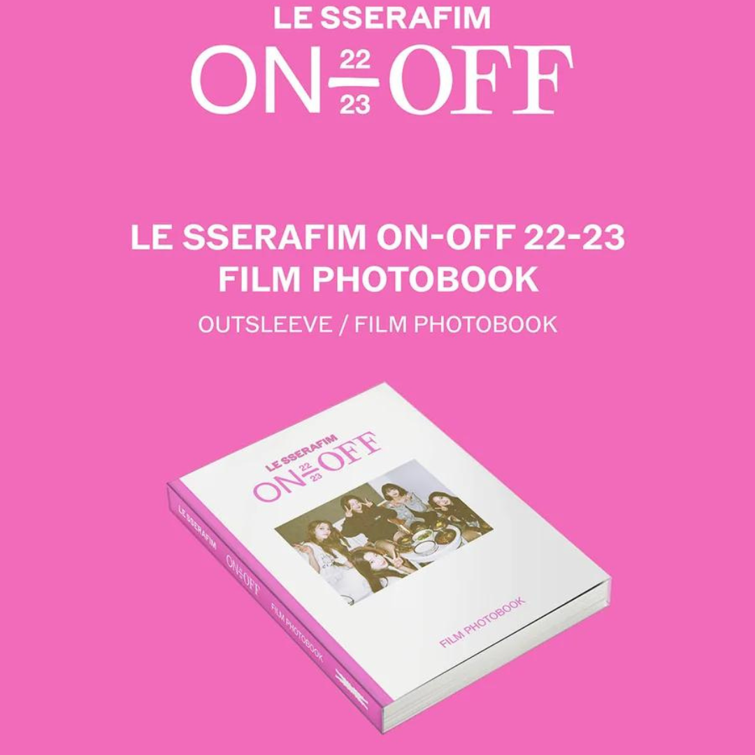 Le Sserafim 'ON-OFF' 22-23 (Film Photobook Ver)