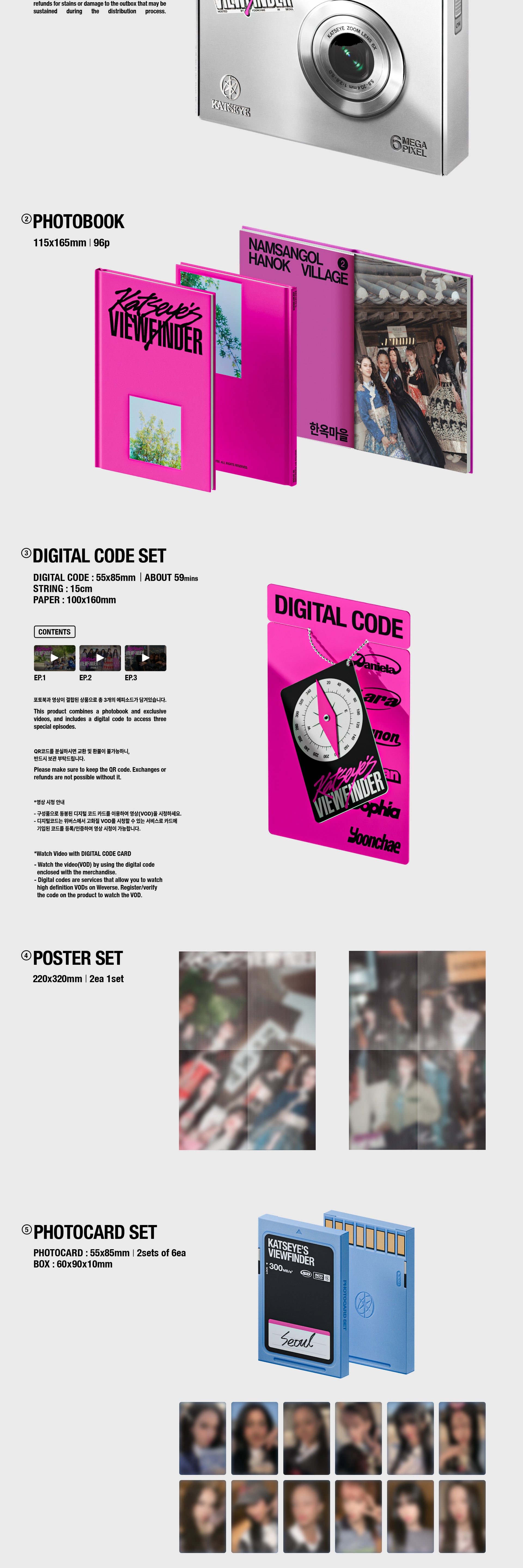 [Pre-Order] Katseye: Katseye's Viewfinder in Seoul