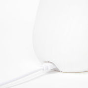 White mood light with a yellow accent on a white background