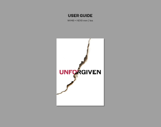Le Sserafim 1st Studio Album "UNFORGIVEN"  (Weverse Ver.)