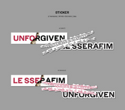 Le Sserafim 1st Studio Album "UNFORGIVEN"  (Weverse Ver.)