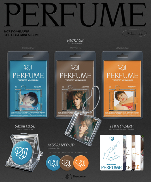 NCT DoJaeJung 1ST Mini Album: Perfume [SMini Ver.]