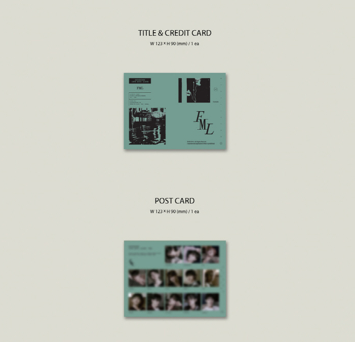 Seventeen 10th Mini Album "FML" (Kit Ver.)