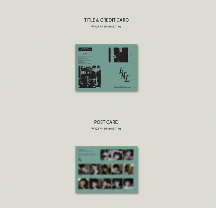 Seventeen 10th Mini Album: FML [Kit Ver.]