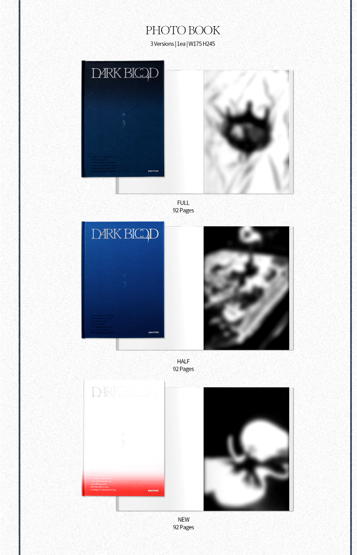 Enhypen Dark Blood [Photo Book Ver.]