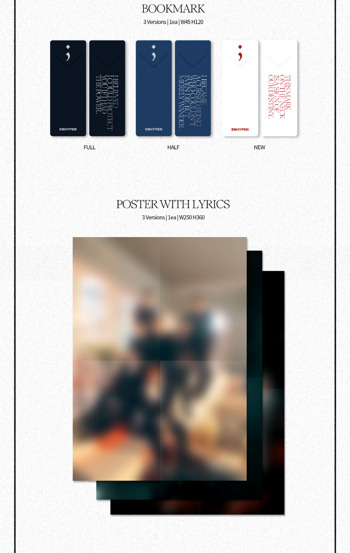 Enhypen Dark Blood [Photo Book Ver.]