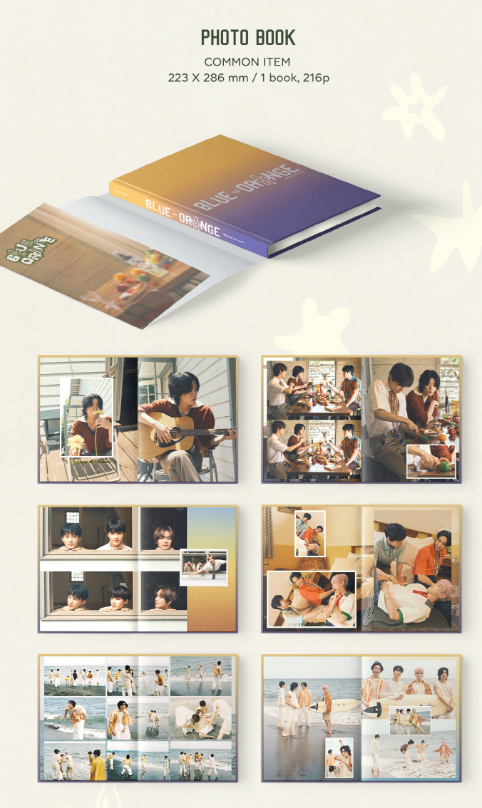 NCT 127 Photo Book: Blue to Orange