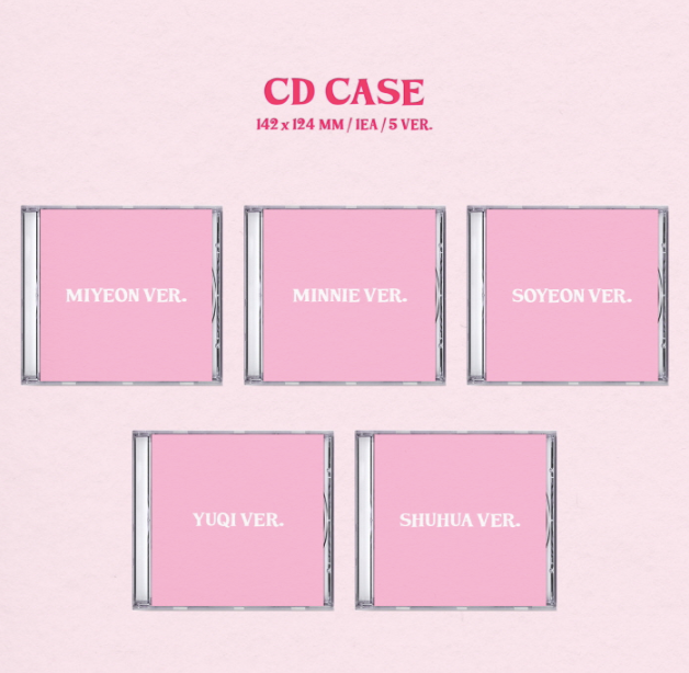 (G)I-dle 6th Mini Album "I Feel" (Jewel Case Ver.)