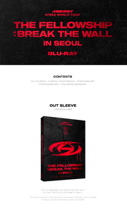 ATEEZ "WORLD TOUR [THE FELLOWSHIP : BREAK THE WALL] IN SEOUL" (Blu-ray)