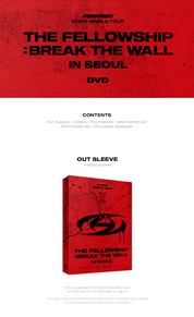 ATEEZ "WORLD TOUR [THE FELLOWSHIP : BREAK THE WALL] IN SEOUL" (DVD)