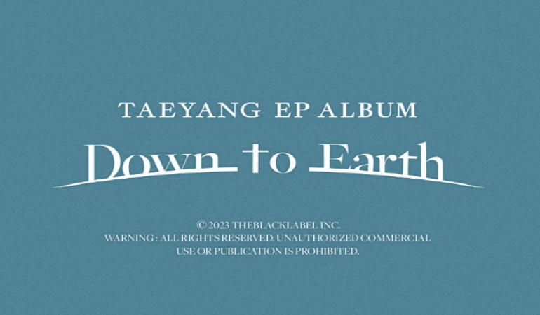 Taeyang EP: Down to Earth [Jewel Case]