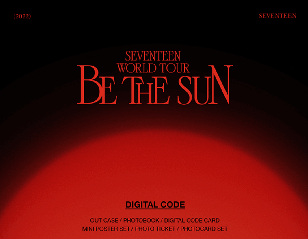 Seventeen World Tour: Be the Sun Seoul [Digi Code]