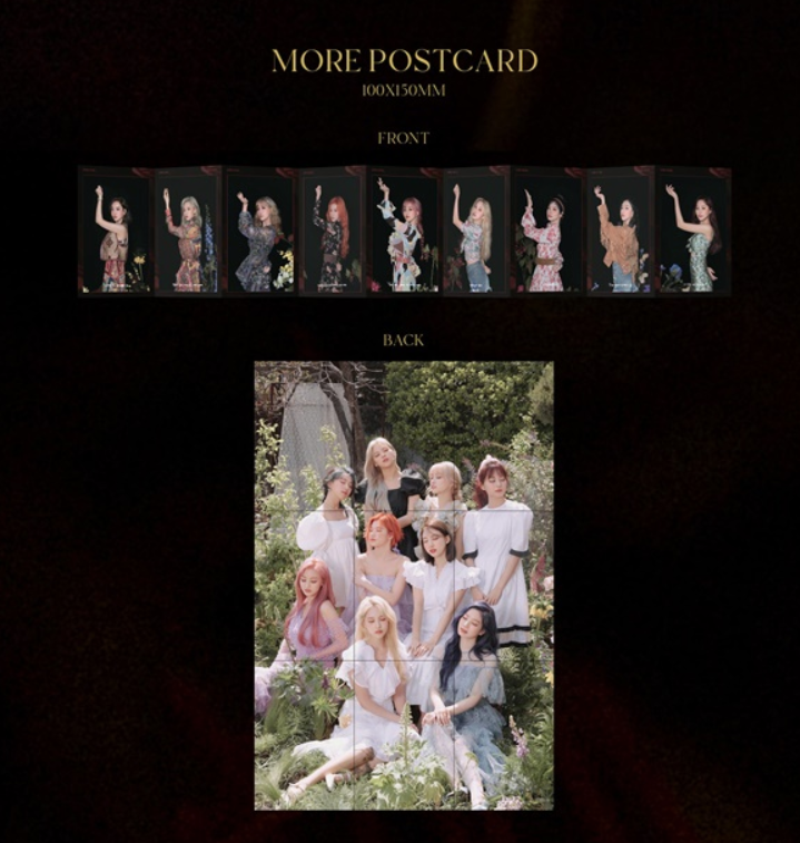 TWICE 9th Mini Album "MORE & MORE"