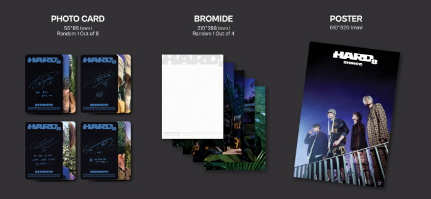 SHINee Vol.8: Hard [Photo Book Ver.]