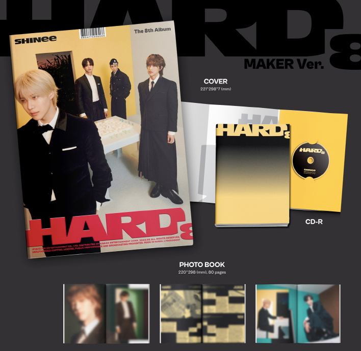 SHINee Vol.8: Hard [Photo Book Ver.]