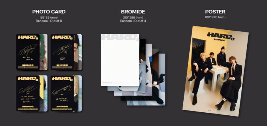 SHINee Vol.8: Hard [Photo Book Ver.]