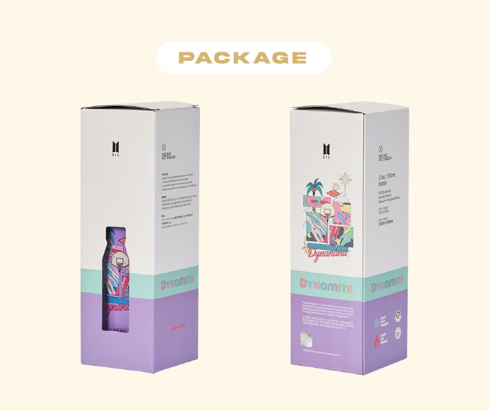 BTS BBNE Dynamite Water Bottle