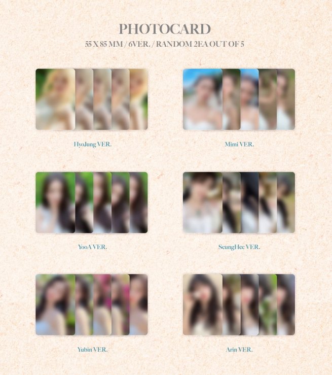 Oh My Girl 9th Mini Album: Golden Hourglass [Poca Ver.]