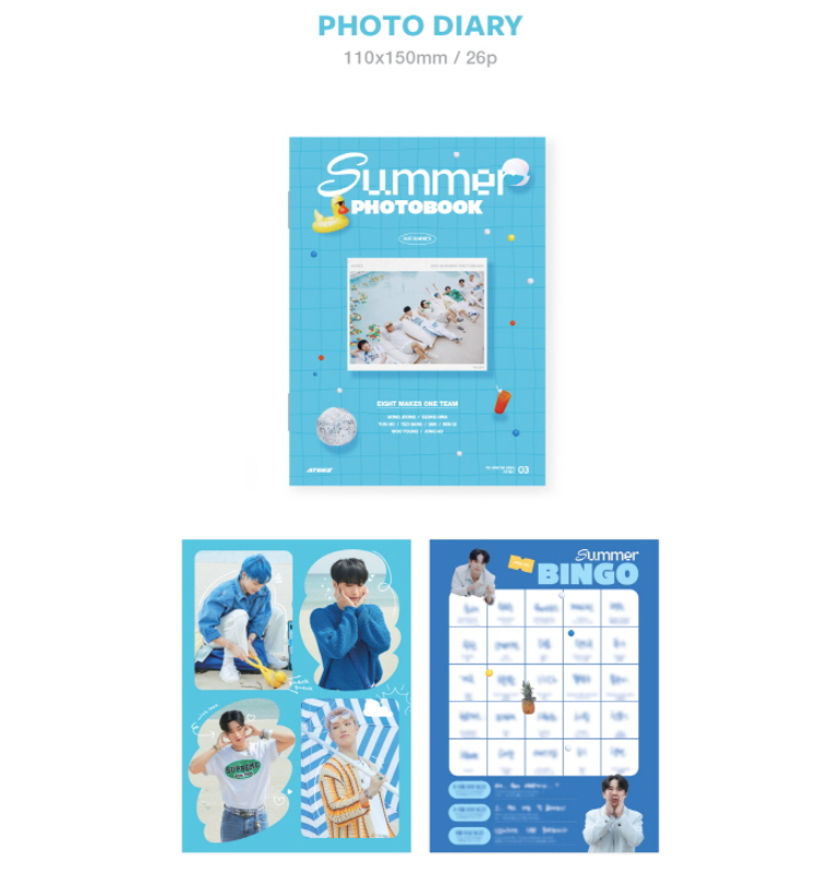 ATEEZ 2023 Summer Photobook