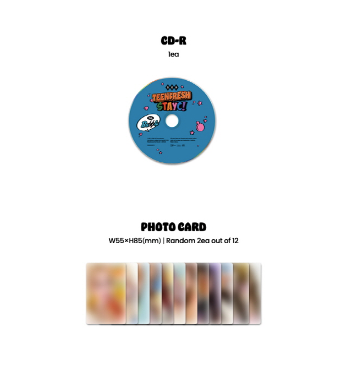 STAYC 3rd Mini Album: Teenfresh [Digipack Ver.]
