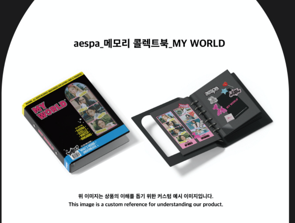 aespa "MY WORLD" Memory Collect Book