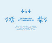 SEVENTEEN - 11TH MINI ALBUM [SEVENTEENTH HEAVEN] CARAT VER (RANDOM VERSION)