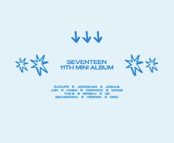 Seventeen 11th Mini Album "Seventeenth Heaven" (Crart Ver.)