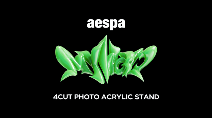 aespa "MY WORLD" 4 Cut Photo Acrylic Stand