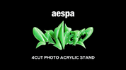 aespa "MY WORLD" 4 Cut Photo Acrylic Stand