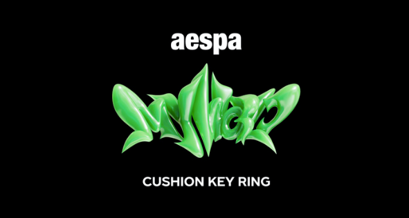 aespa "MY WORLD" Cushion Key Ring
