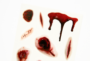 Halloween Tattoo Sticker Scar Version 1