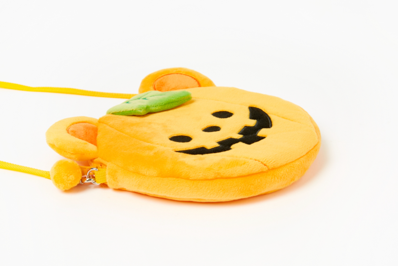 Halloween Pumpkin Bear Cross Bag
