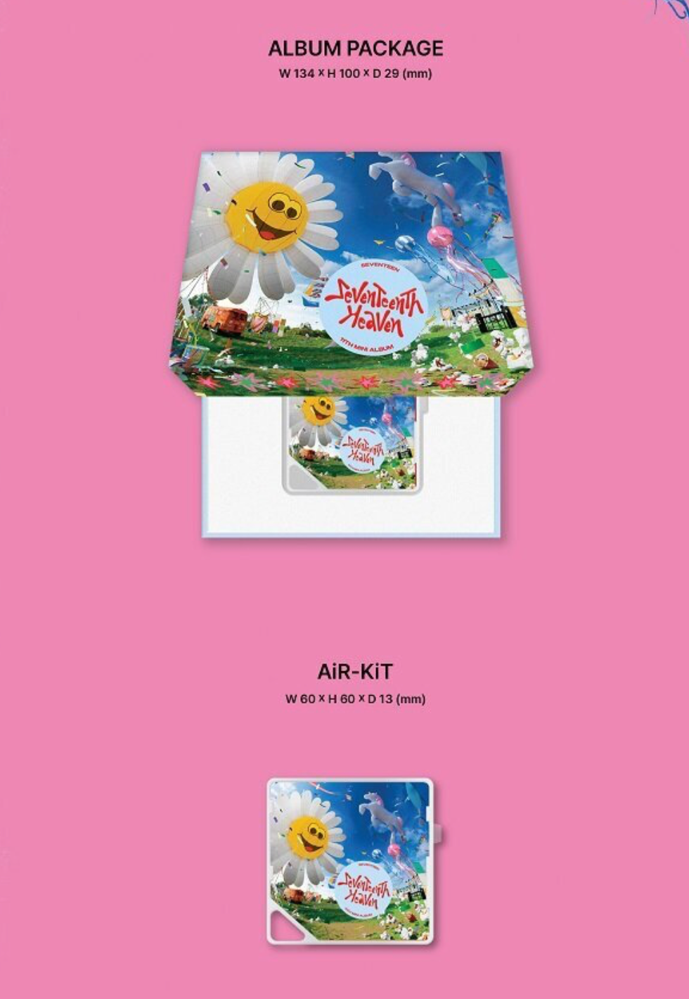 Seventeen 11th Mini Album "Seventeenth Heaven" (Kit Ver.)