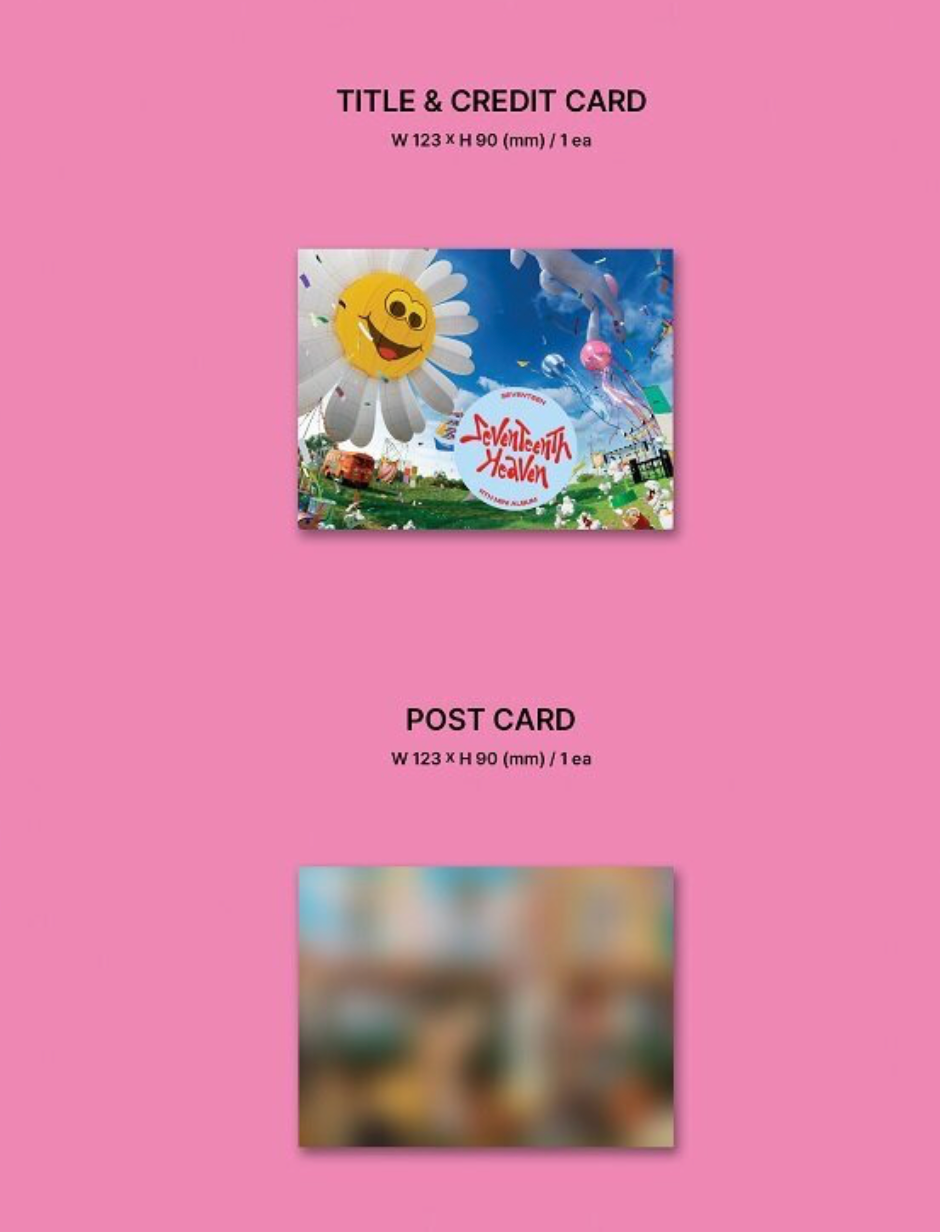 Seventeen 11th Mini Album "Seventeenth Heaven" (Kit Ver.)