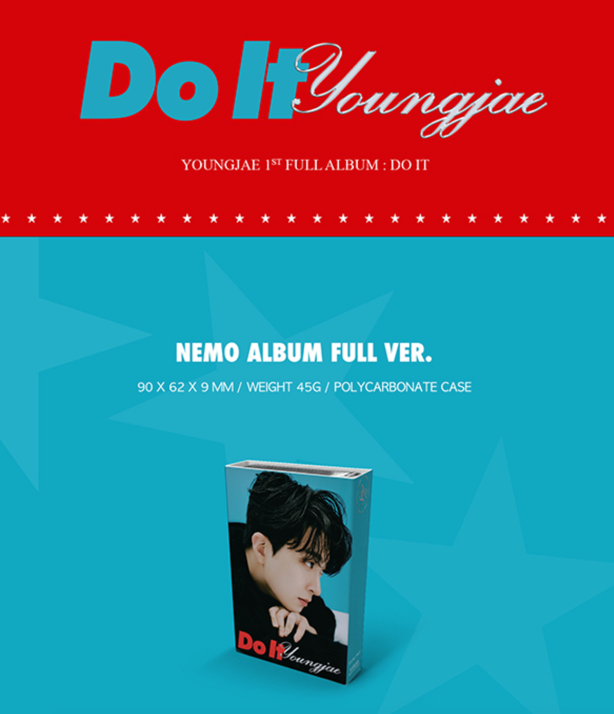 YOUNGJAE - 1ST FULL ALBUM [DO IT] (NEMO)