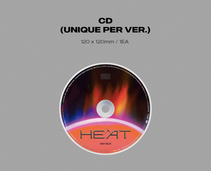 (G)I-dle 1st Special Album "Heat"