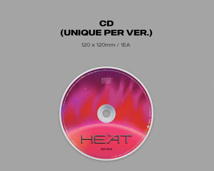 (G)I-dle 1st Special Album "Heat"