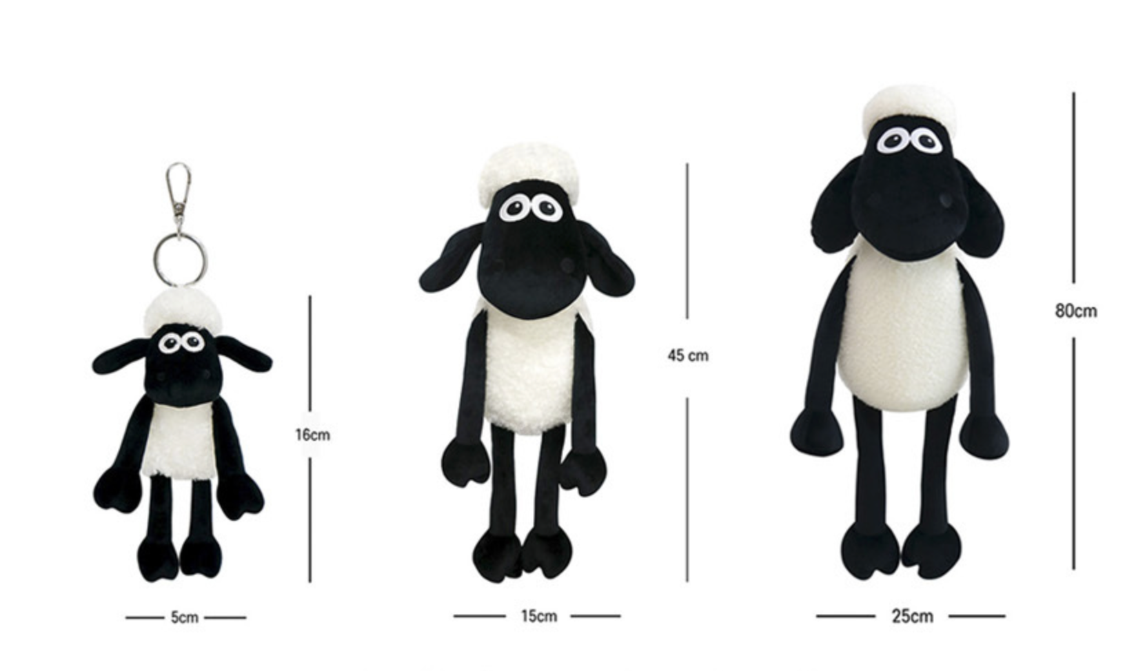 Shaun the sheep 80cm