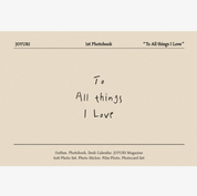 Jo Yu-ri (Iz*One) 1st Photo Book: To All Things I Love