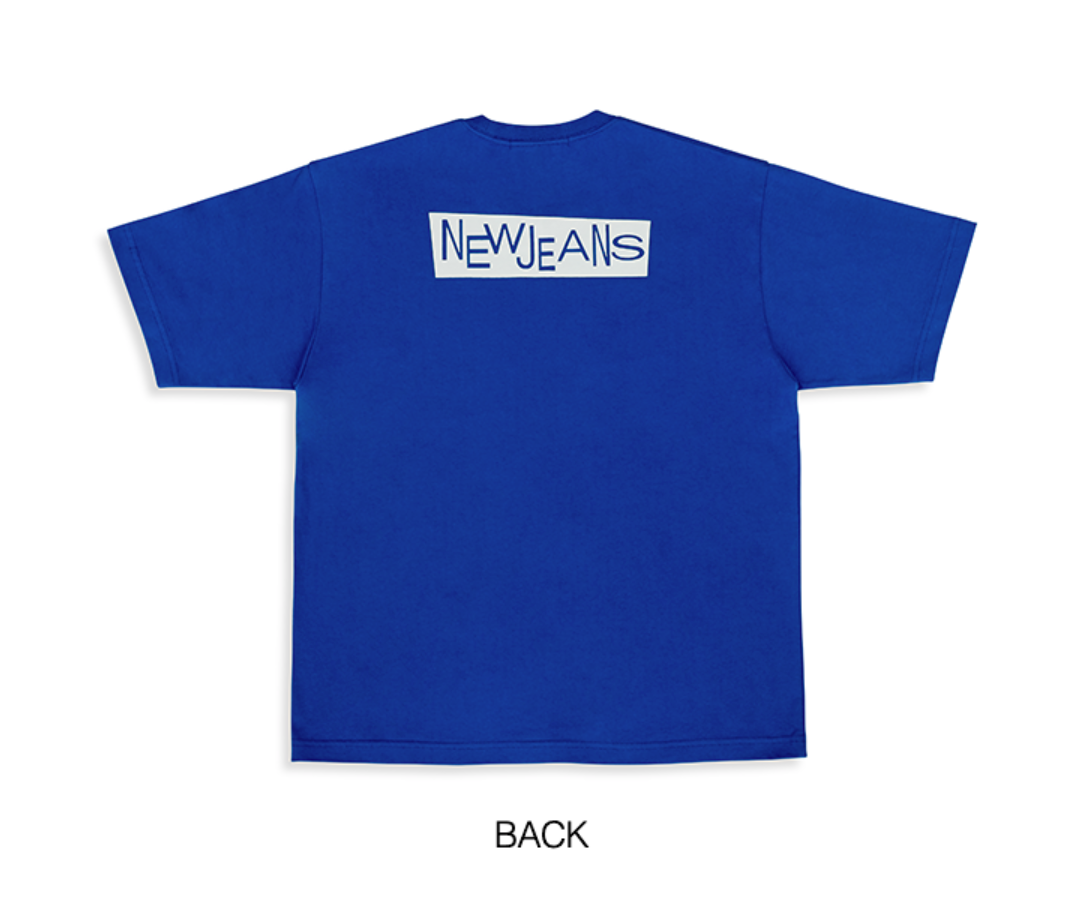 【年中無休】 Blue Tee Tokki NJ NEWJEANS – Ground Amuse アイドルグッズ