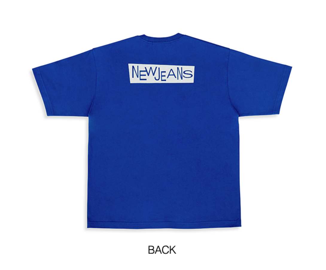 NEWJEANS NJ Tokki Tee Blue