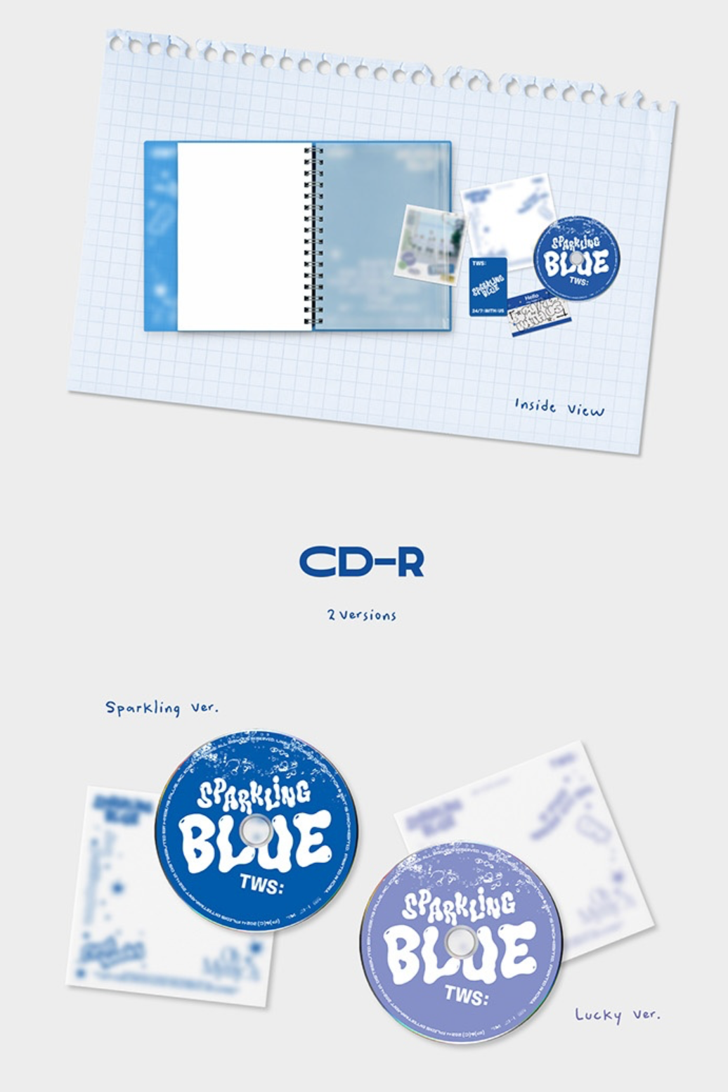 TWS 1st Mini Album Sparkling Blue Set + Weverse Shop Gift – Amuse TWS 1st Mini Album Sparkling Blue Set + Weverse Shop Gift – Amuse