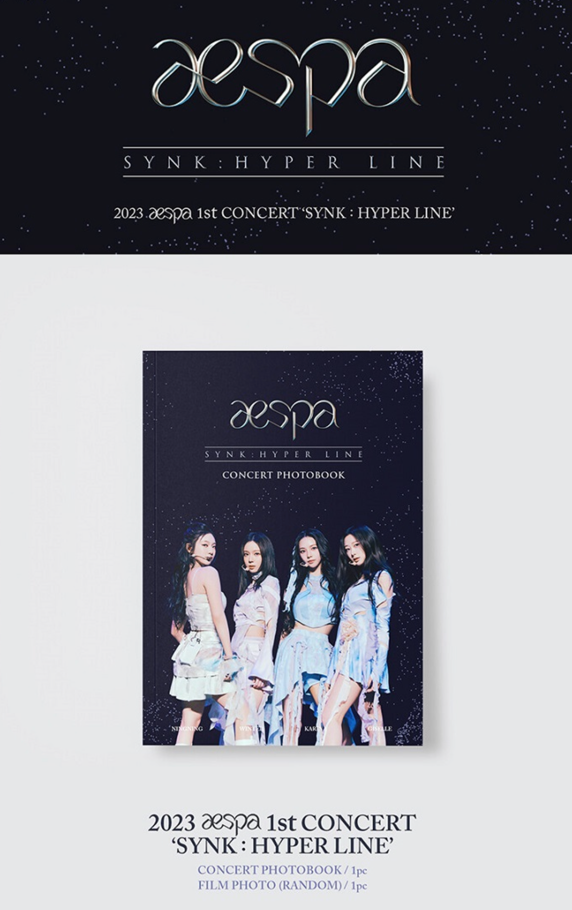 aespa 1st Concert "SYNK: HYPER LINE" Photobook